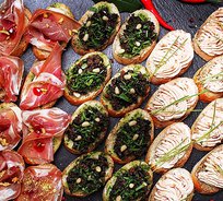 Ассорти мини-брускетт Сет №1 (24 шт., 3 вида)