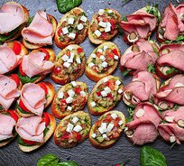 Ассорти мини-брускетт Сет №3 (24 шт., 3 вида)