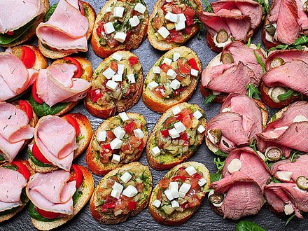 Ассорти мини-брускетт Сет №3 (24 шт., 3 вида)