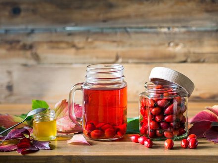 Напиток из шиповника