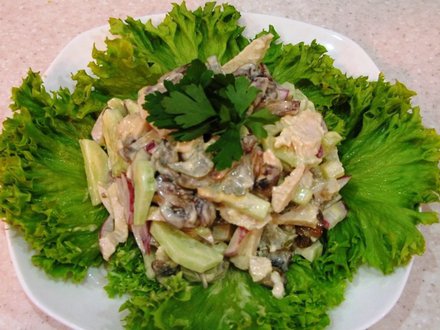 Салат "Английский" с курицей