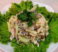Салат "Английский" с курицей