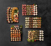 Сет 5. Канапе + Рулетики + Тарталетки + Сладкое (194 шт. на 20-30 гостей)