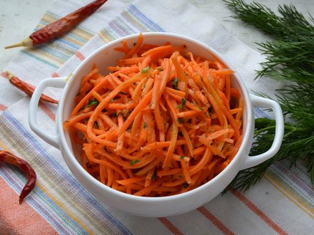Морковь по-корейски