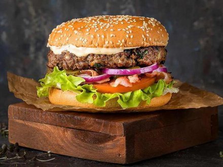 Бургер с котлетой из говядины Праймбиф