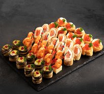 Рыбный Классика с баклажанами (40 шт., 4 вида)