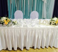 Текстиль. Юбка фуршетная белая