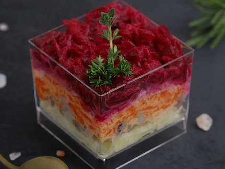 Мини "Сельдь под шубой" (от 10 штук)