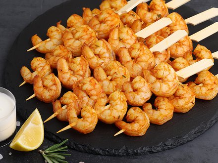 Креветки на гриле (от 10 порций)