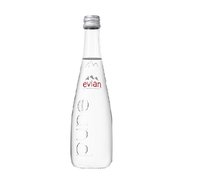 Минеральная вода Evian 0.33 л., без газа, ст. бут., (от 10 штук)
