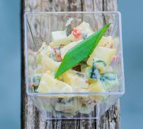 Салат картофельный с огурцом и горчицей (от 8 штук)