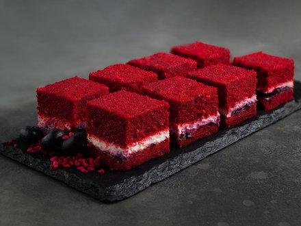 Пирожное "Красный бархат" (от 10 штук)