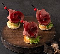 Копченая говядина с дижонской горчицей (от 10 штук)