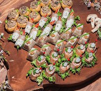 Поднос №18. "По-русски" (40 шт., 4 вида)