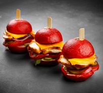 Мини-бургер с индейкой (от 10 штук)