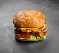 Бургер с куриной котлетой (от 10 штук)