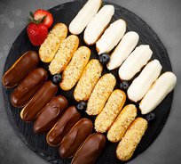 Поднос №25. Мини-эклеры (24 шт.)