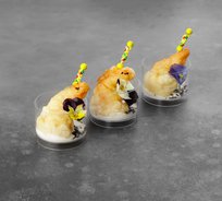 Хрустящая креветка с соусом «Мацони» (от 10 штук)